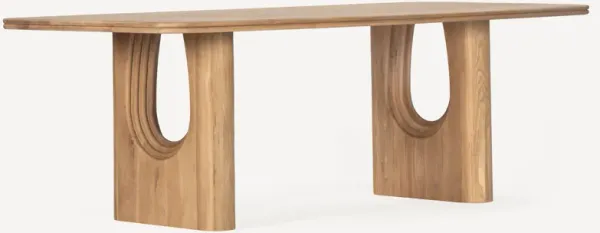 Layered Dining Table - Natural