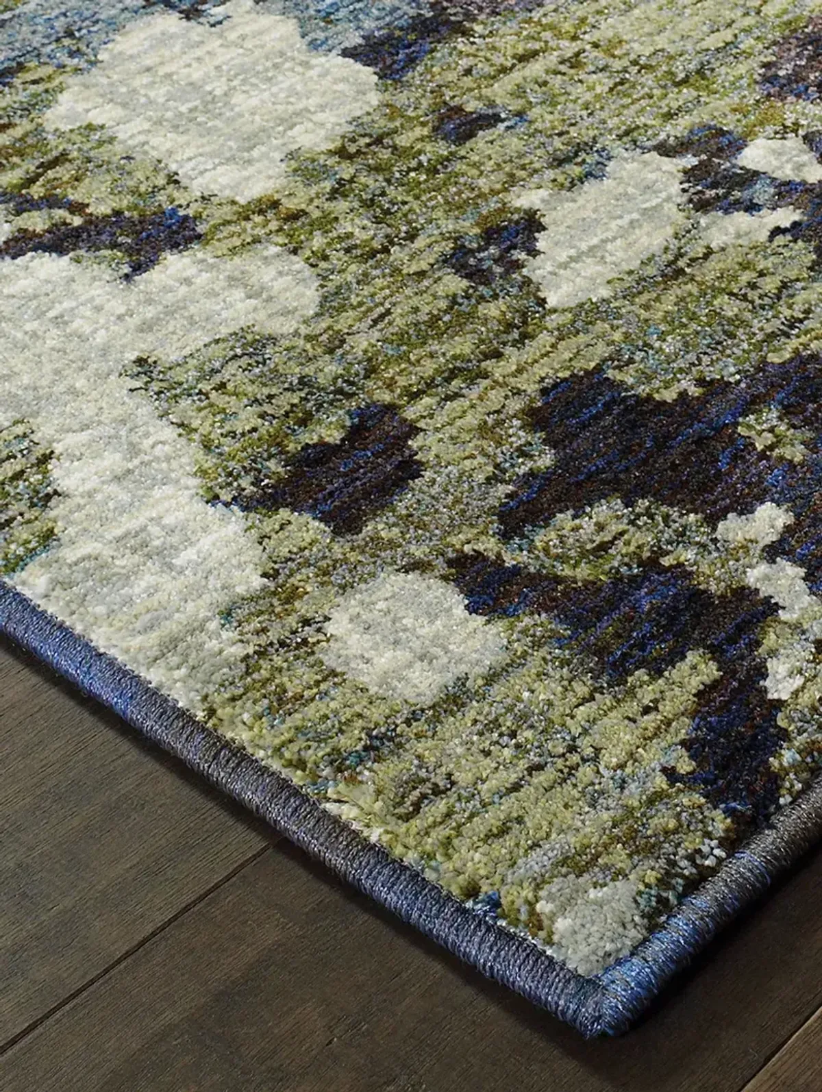 Evolution 5'3" x 7'3" Navy Rug