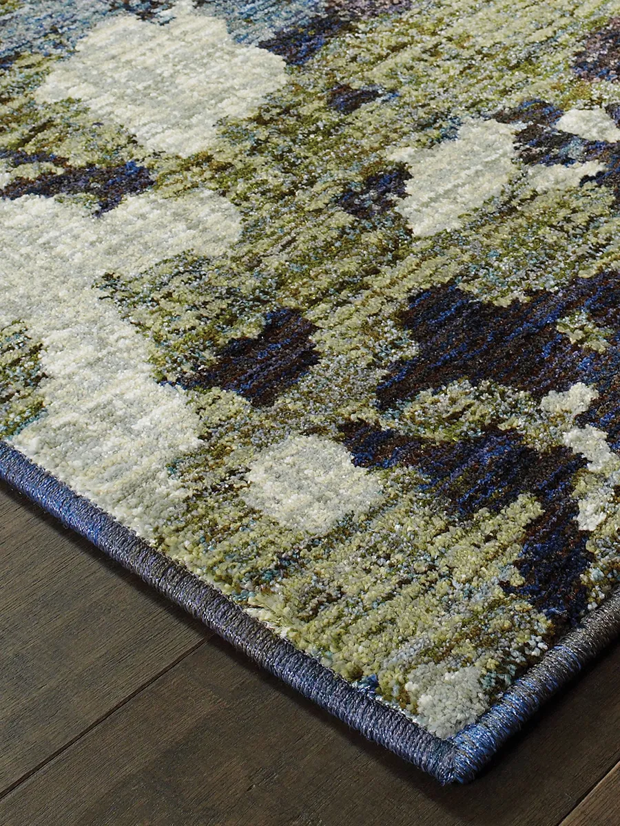 Evolution 5'3" x 7'3" Navy Rug