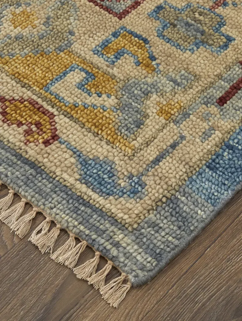 Fillmore 6944F 12' x 15' Blue/Yellow/Red Rug