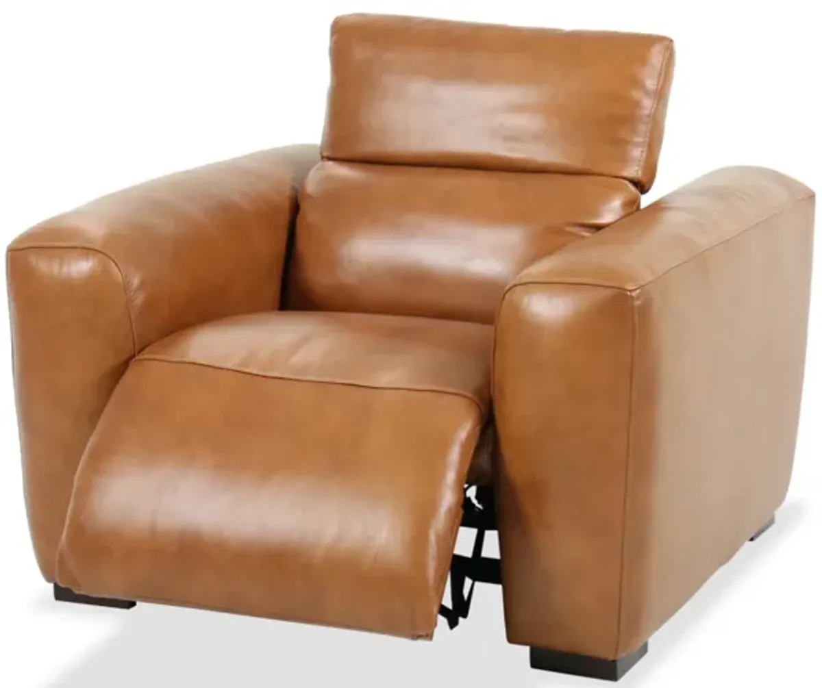 Derrick Camel Power Recliner