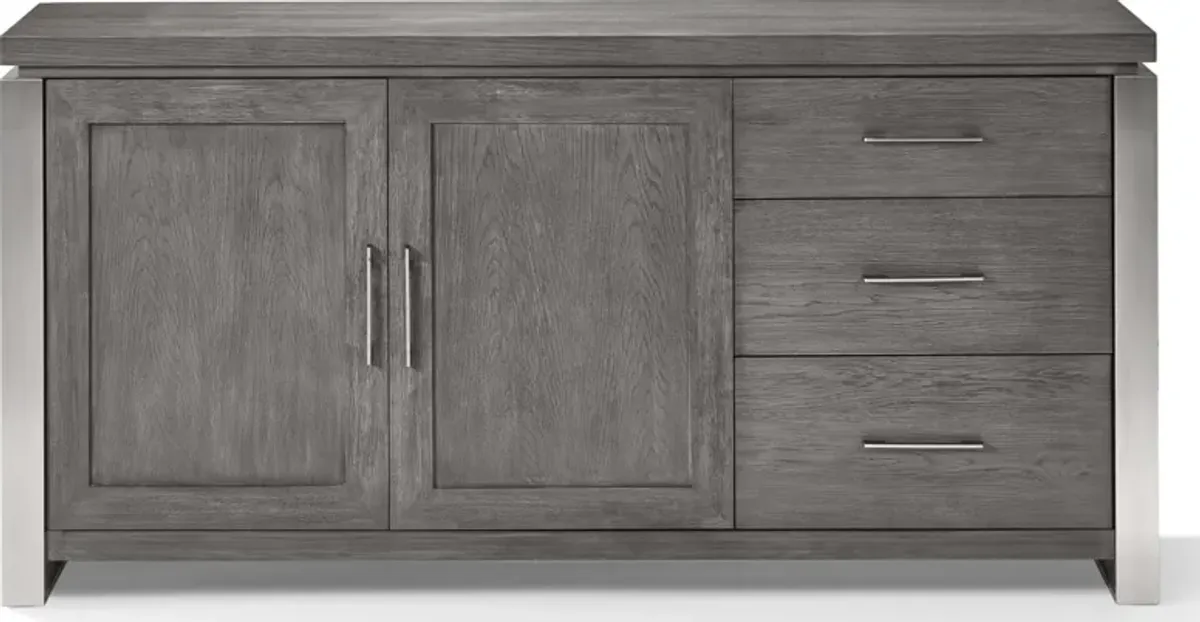 Plata Sideboard in Thunder Grey