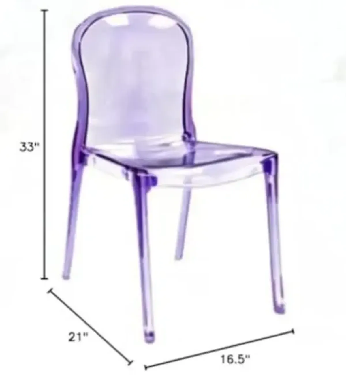 Commerical Seating Products Purple Genoa Chairs