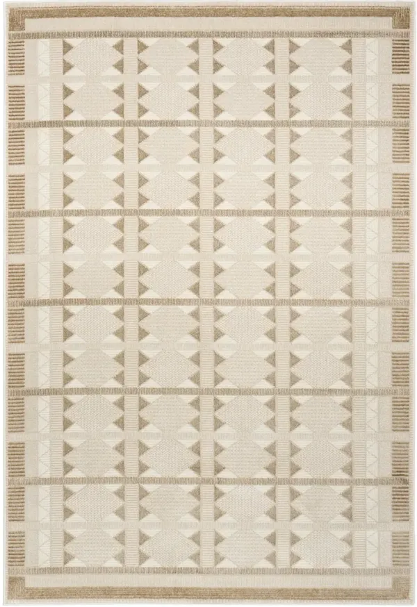 Nordic NRC06 Taupe 4' x 6' Rug