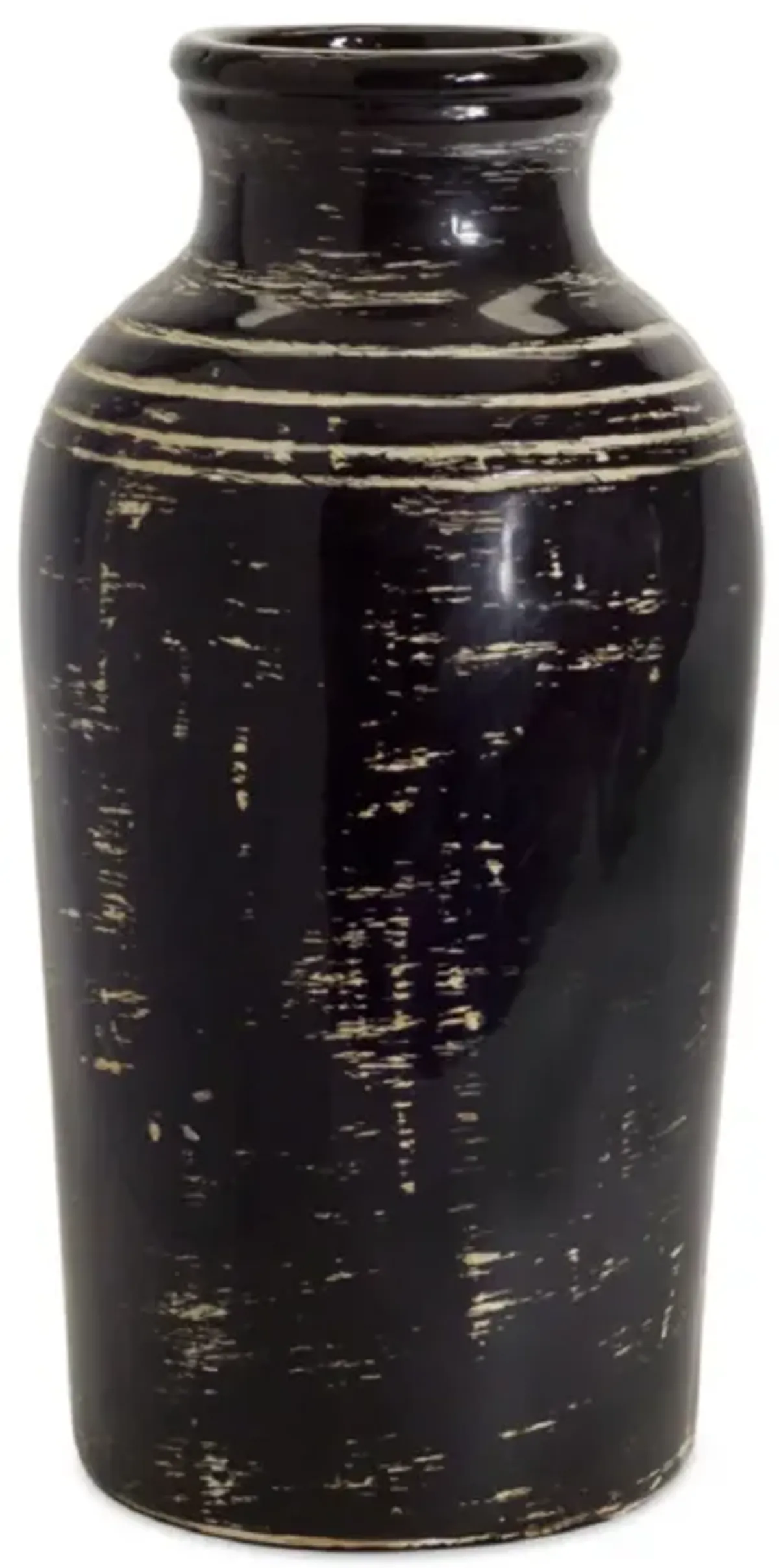 17.5" Ceramic Decorative Vase – Elegant Home Decor Accent Piece