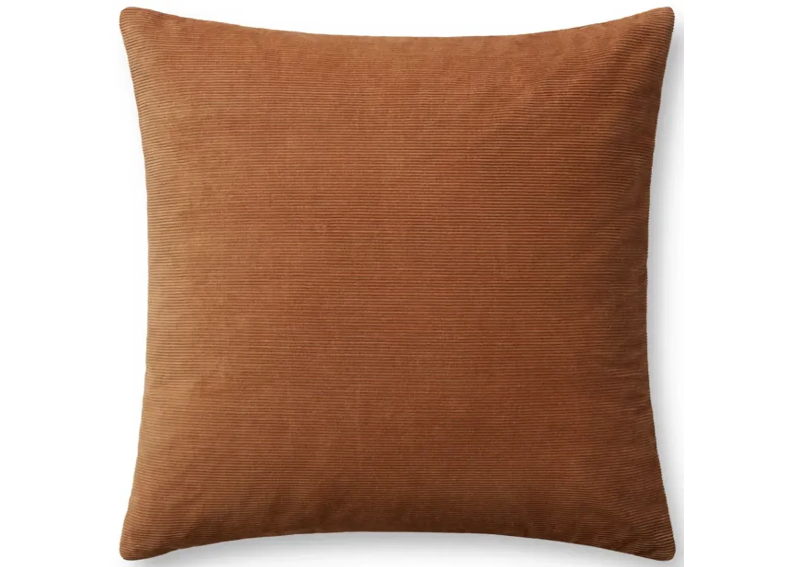 Beatrice PMH0048 Gold 22''x22'' Polyester Pillow by Magnolia Home by Joanna Gaines x Loloi