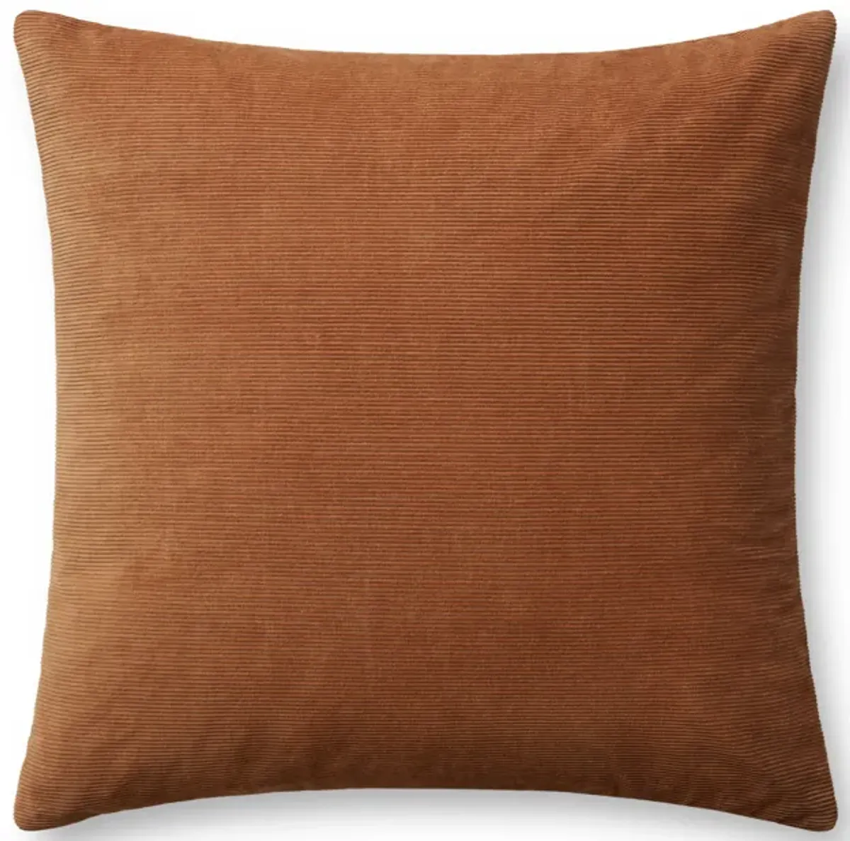 Beatrice PMH0048 Gold 22''x22'' Polyester Pillow by Magnolia Home by Joanna Gaines x Loloi