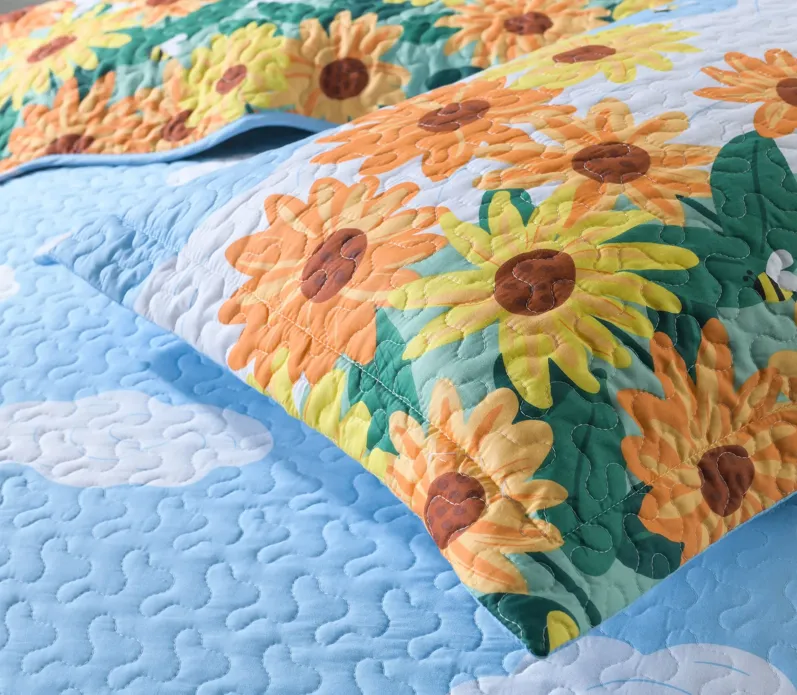 MarCielo Kids Cotton Quilt Bedspread Set TYH.