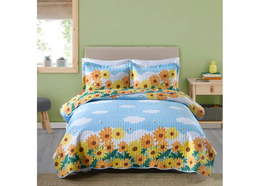 MarCielo Kids Cotton Quilt Bedspread Set TYH.