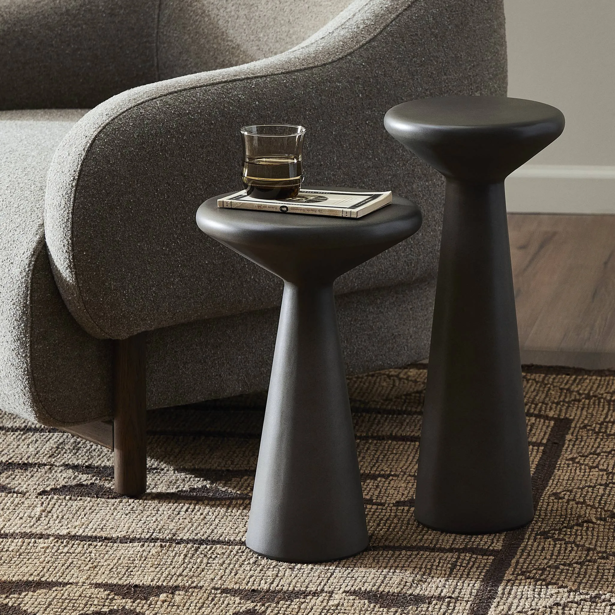 Ravine Concrete Accent Tables