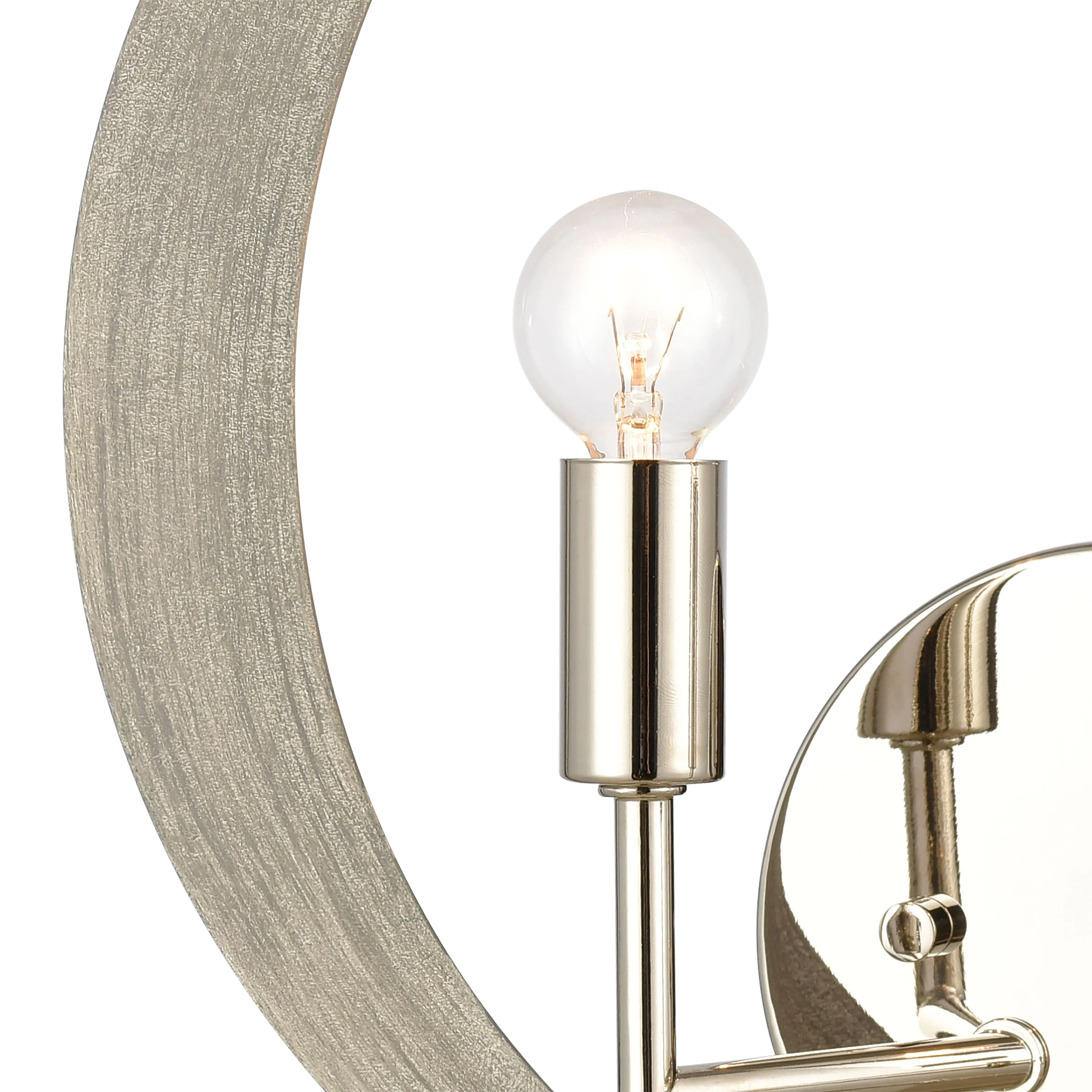 Retro Rings 12'' High 2-Light Sconce