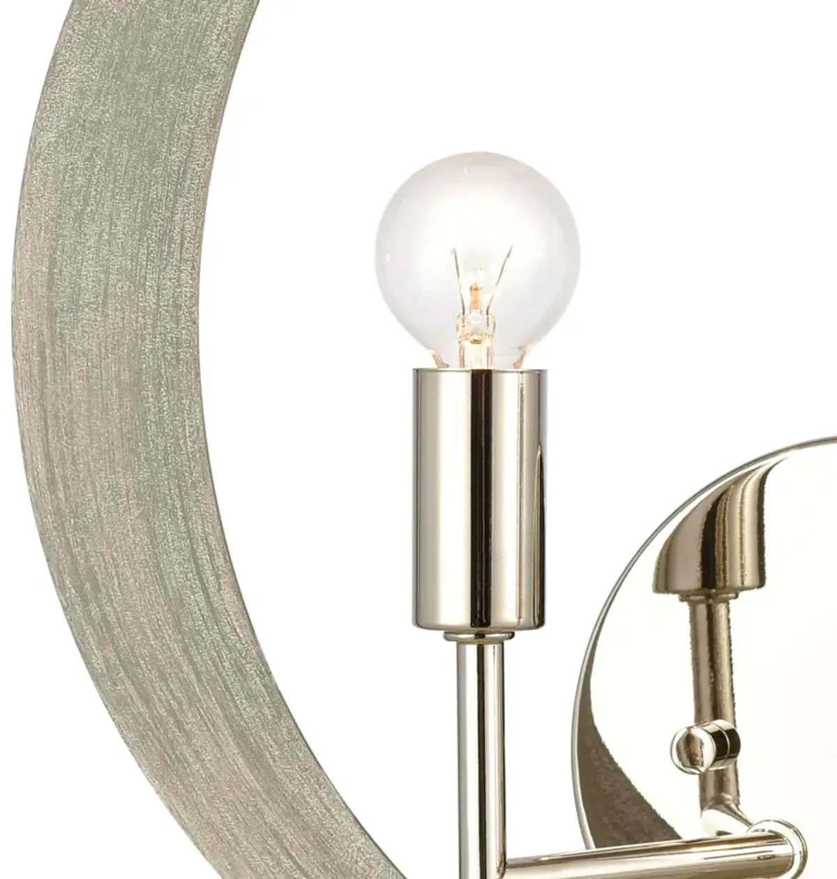 Retro Rings 12'' High 2-Light Sconce