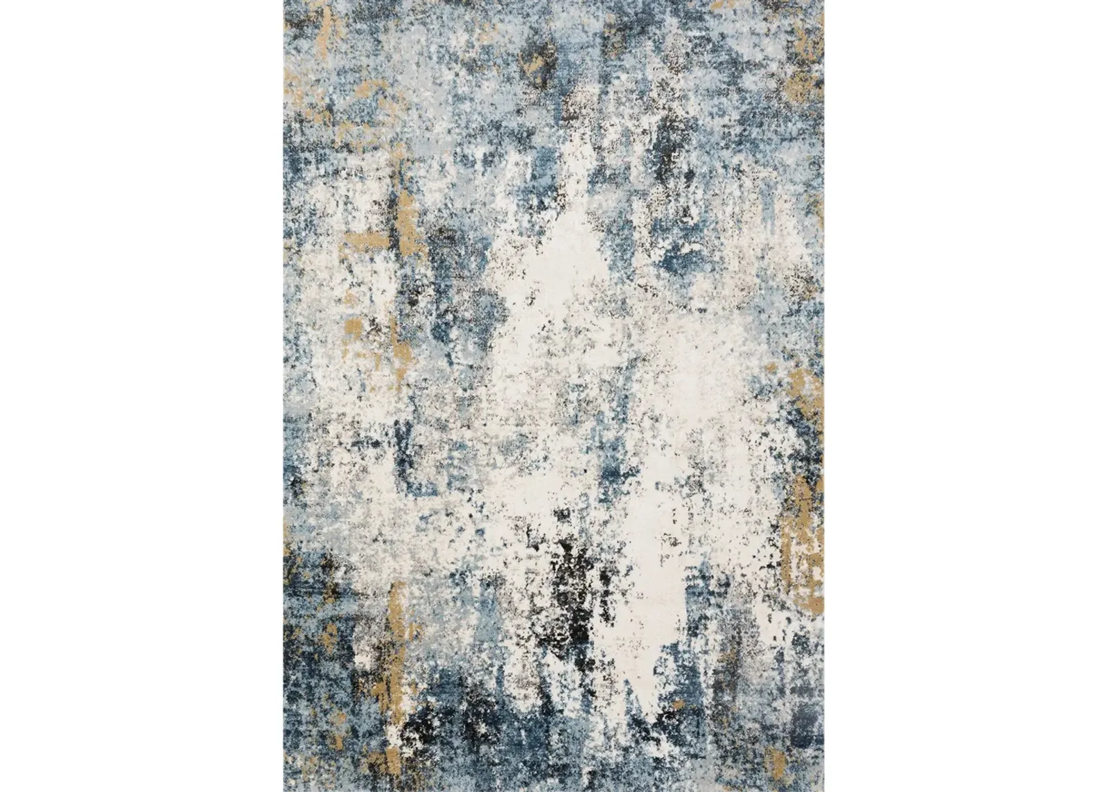 Alchemy ALC05 Denim/Ivory 6'7" x 9'2" Rug