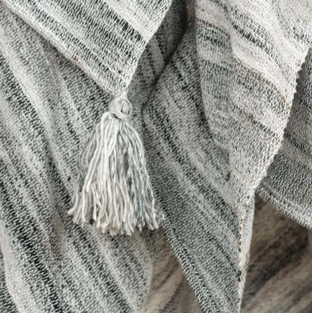 Gray 50" x 60" Throw Blanket