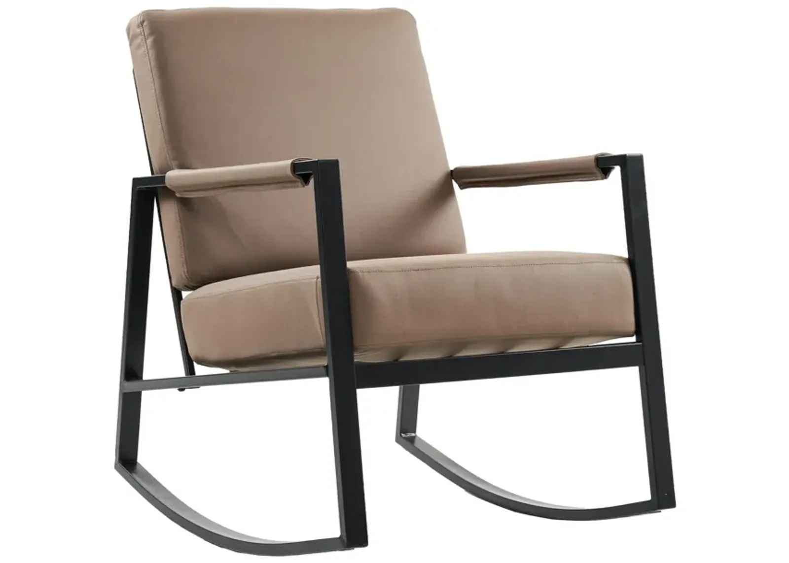 Metal Framed Rocking Chair