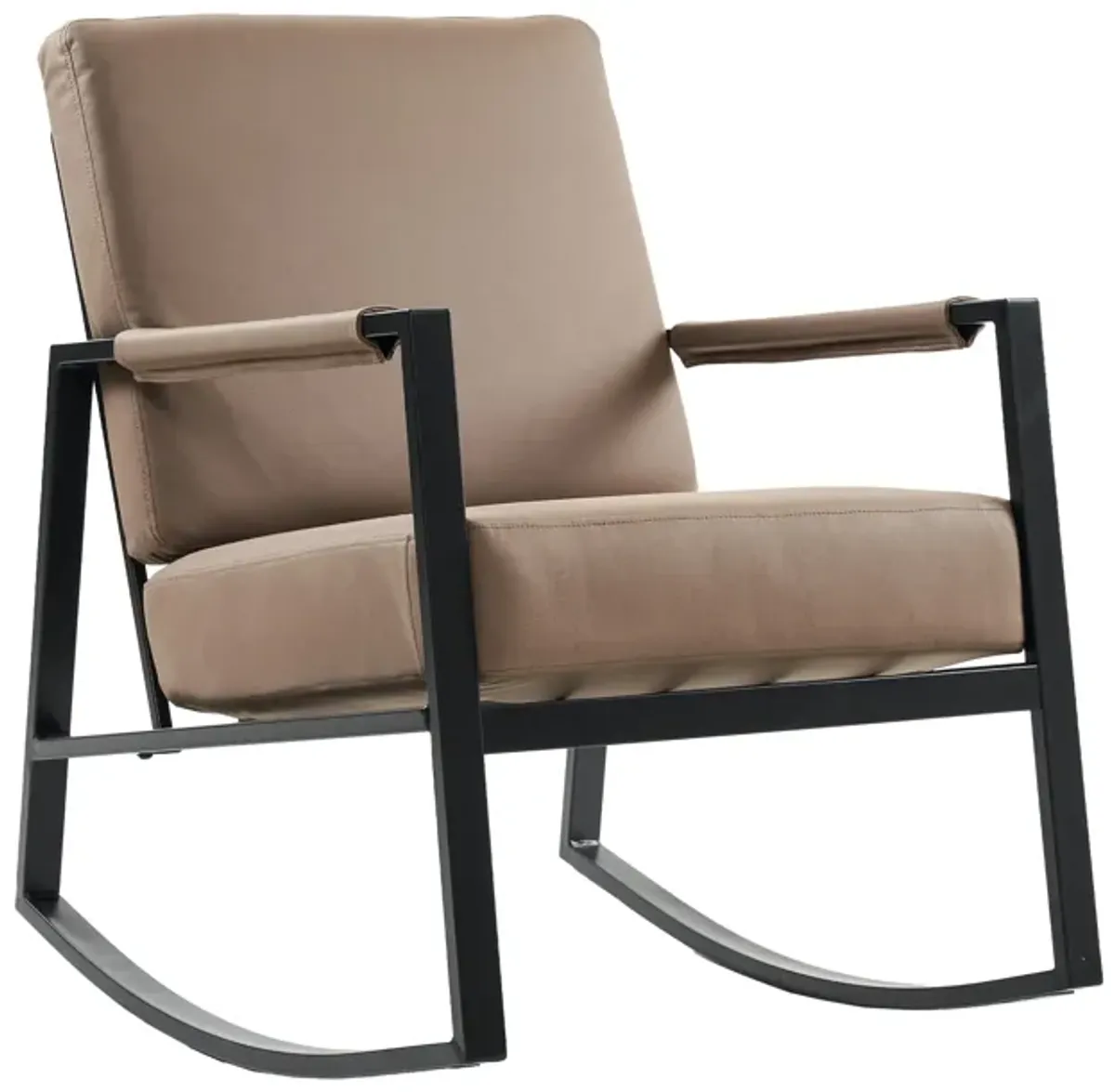 Metal Framed Rocking Chair