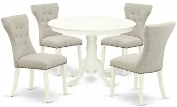 Dining Room Set Linen White