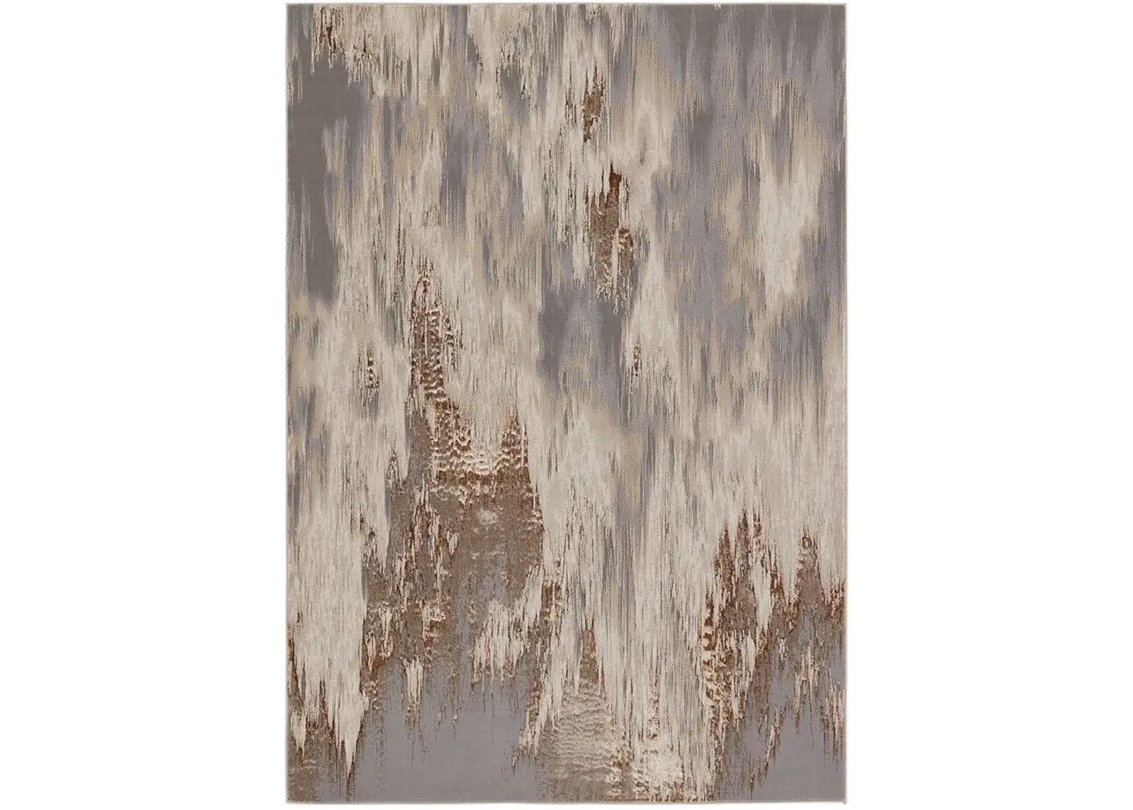 Catalyst Ulysses Tan/Taupe 2'2" x 8' Runner Rug