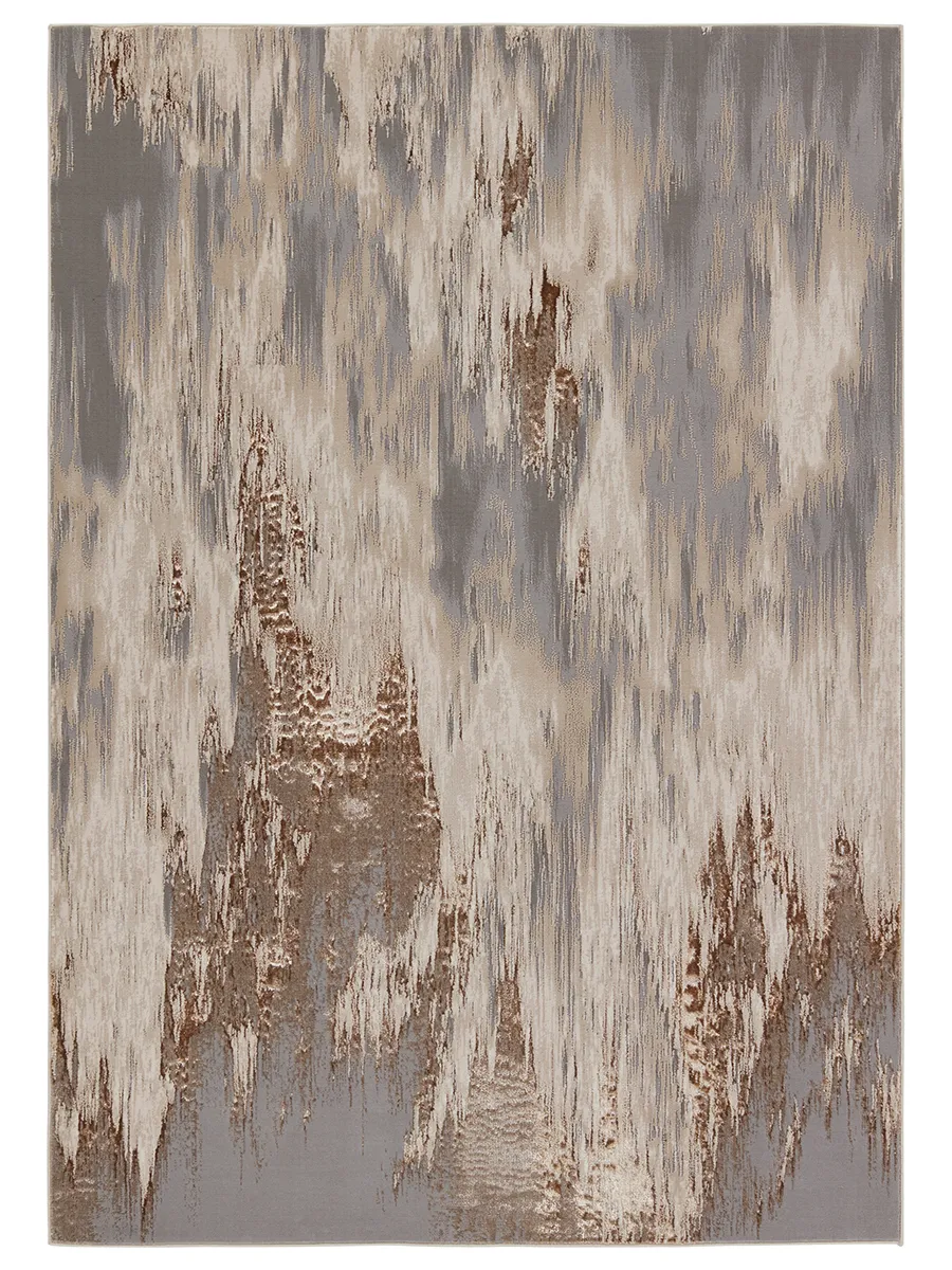 Catalyst Ulysses Tan/Taupe 2'2" x 8' Runner Rug