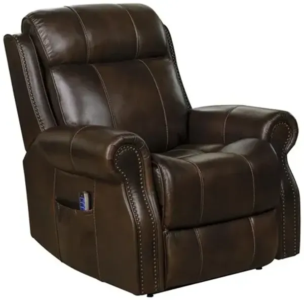 Barcalounger Langston Power Lift Recliner w/Power Head Rest & Power Lumbar