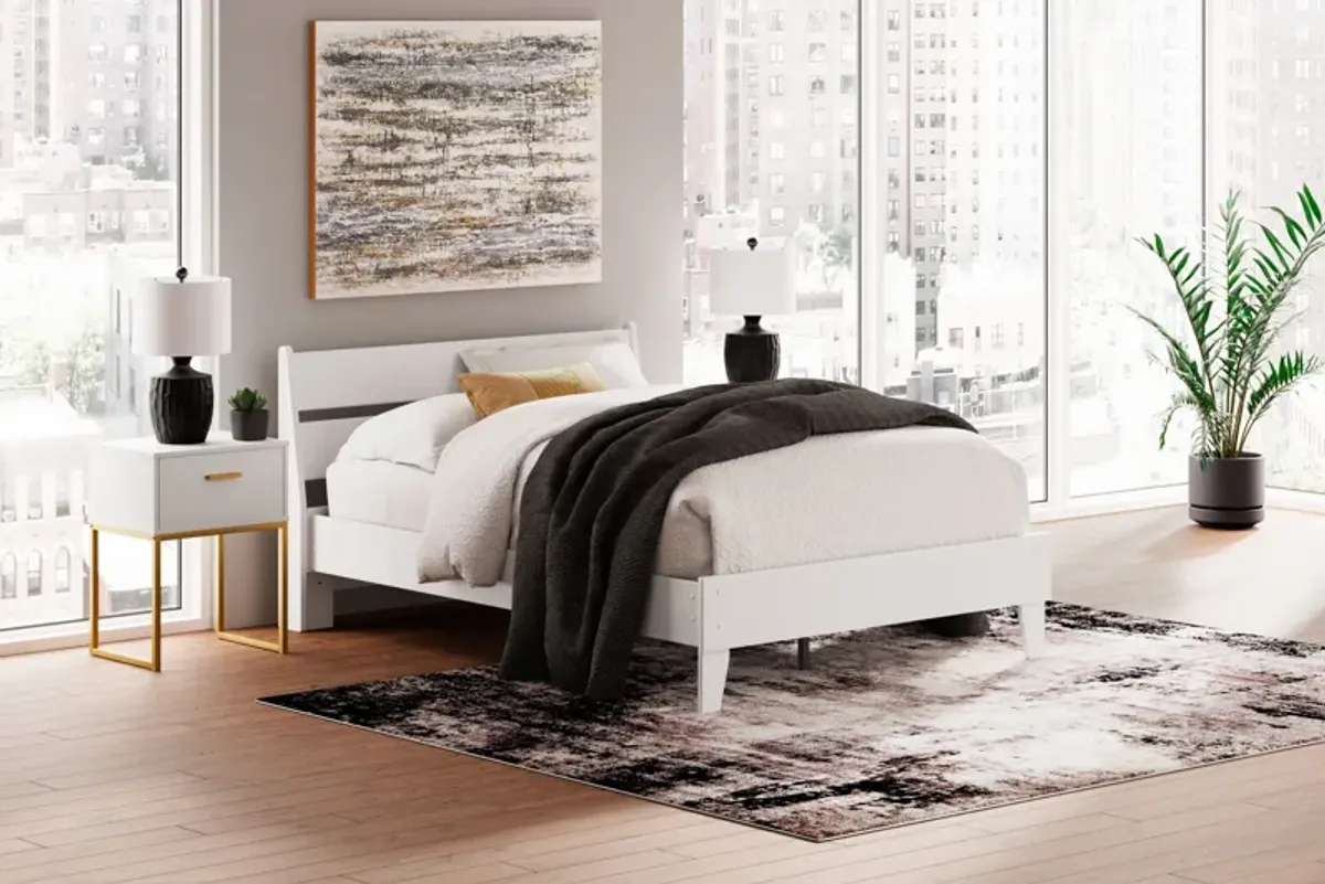 Full Panel Platform Bed