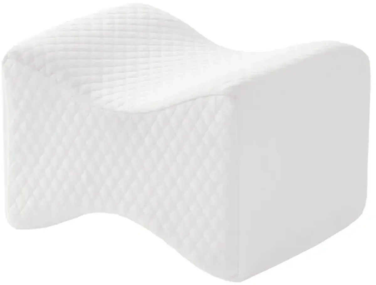 Gracie Mills Brittany Solid Contour Memory Foam Knee Pillow