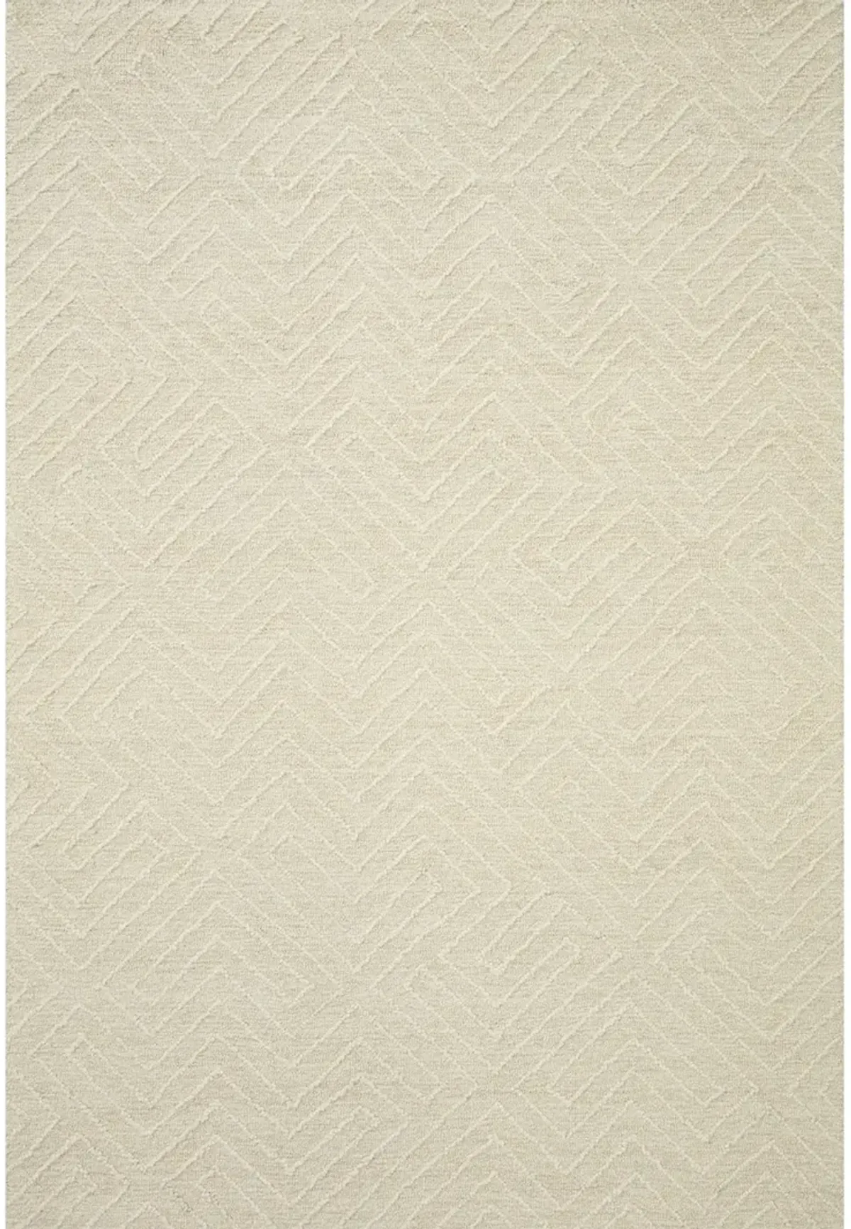 Sarah SAR03 Ivory 3'6" x 5'6" Rug