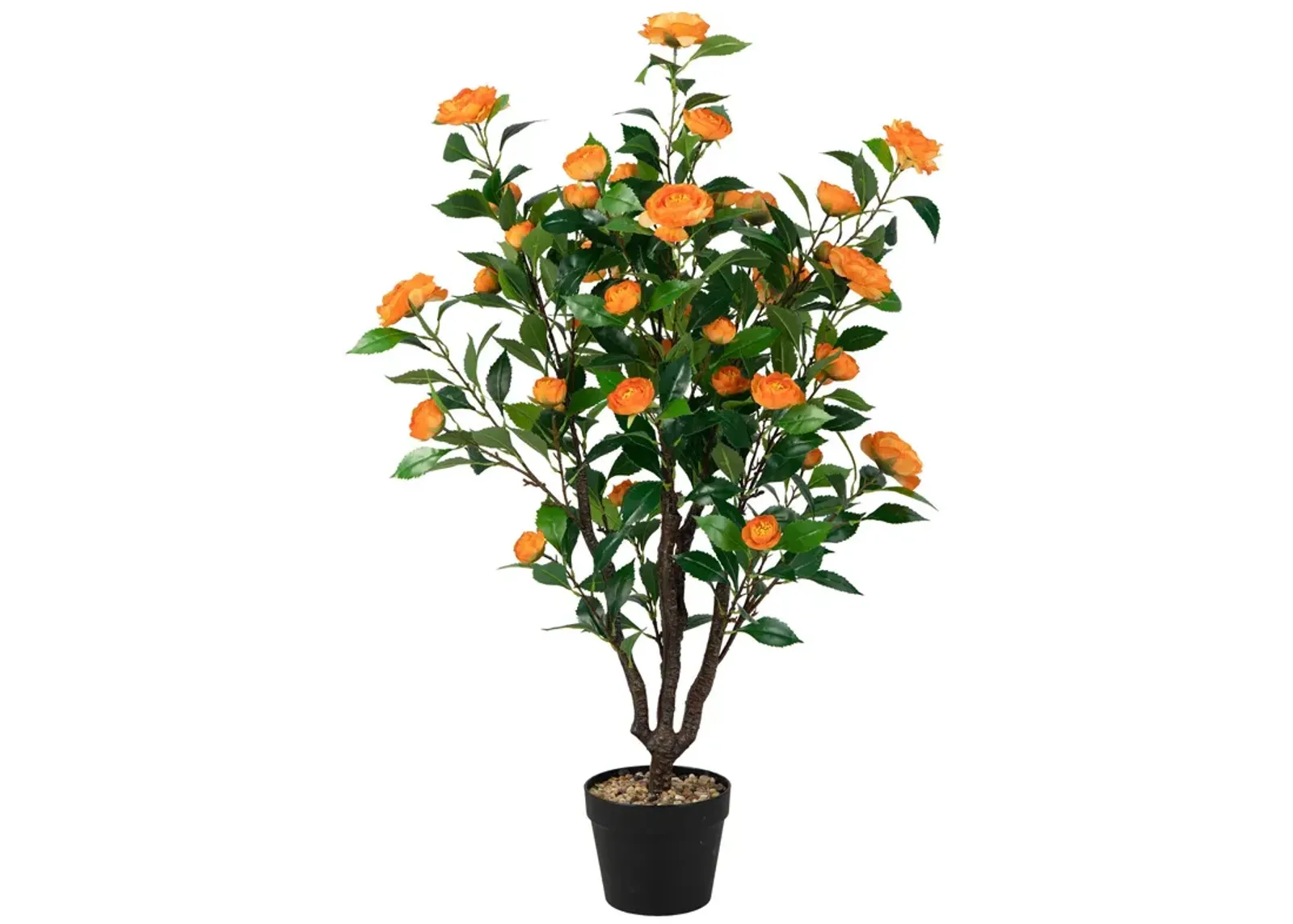 3.3 Feet Artificial Camellia Tree for Indoor and Outdoor