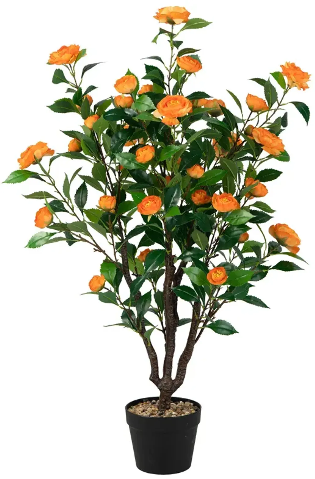 3.3 Feet Artificial Camellia Tree for Indoor and Outdoor