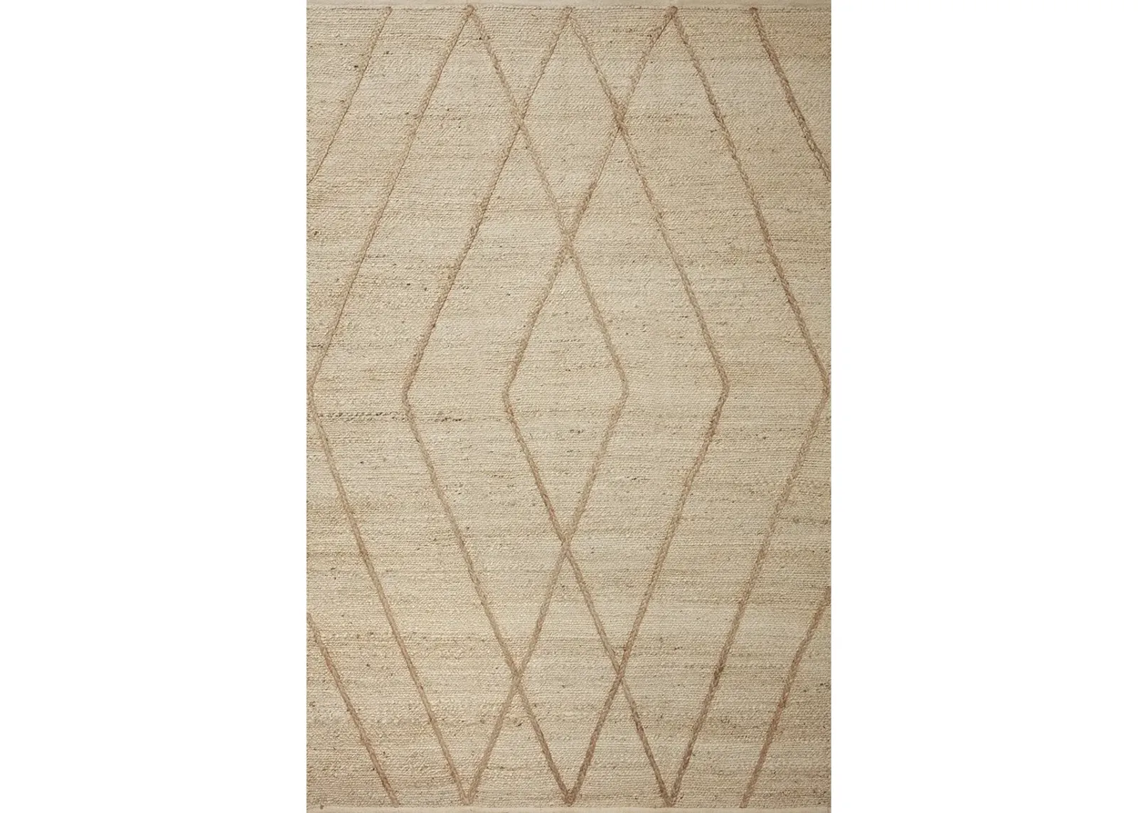 Bodhi BOD02 Ivory/Natural 3'6" x 5'6" Rug