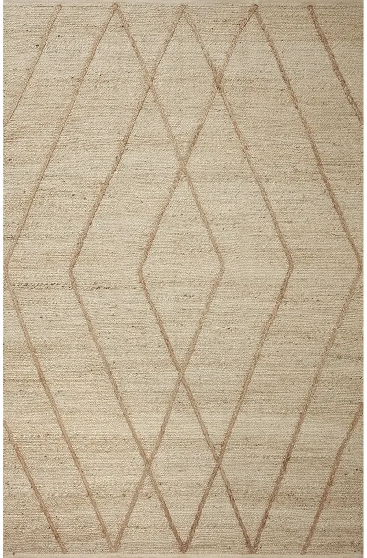 Bodhi BOD02 Ivory/Natural 3'6" x 5'6" Rug