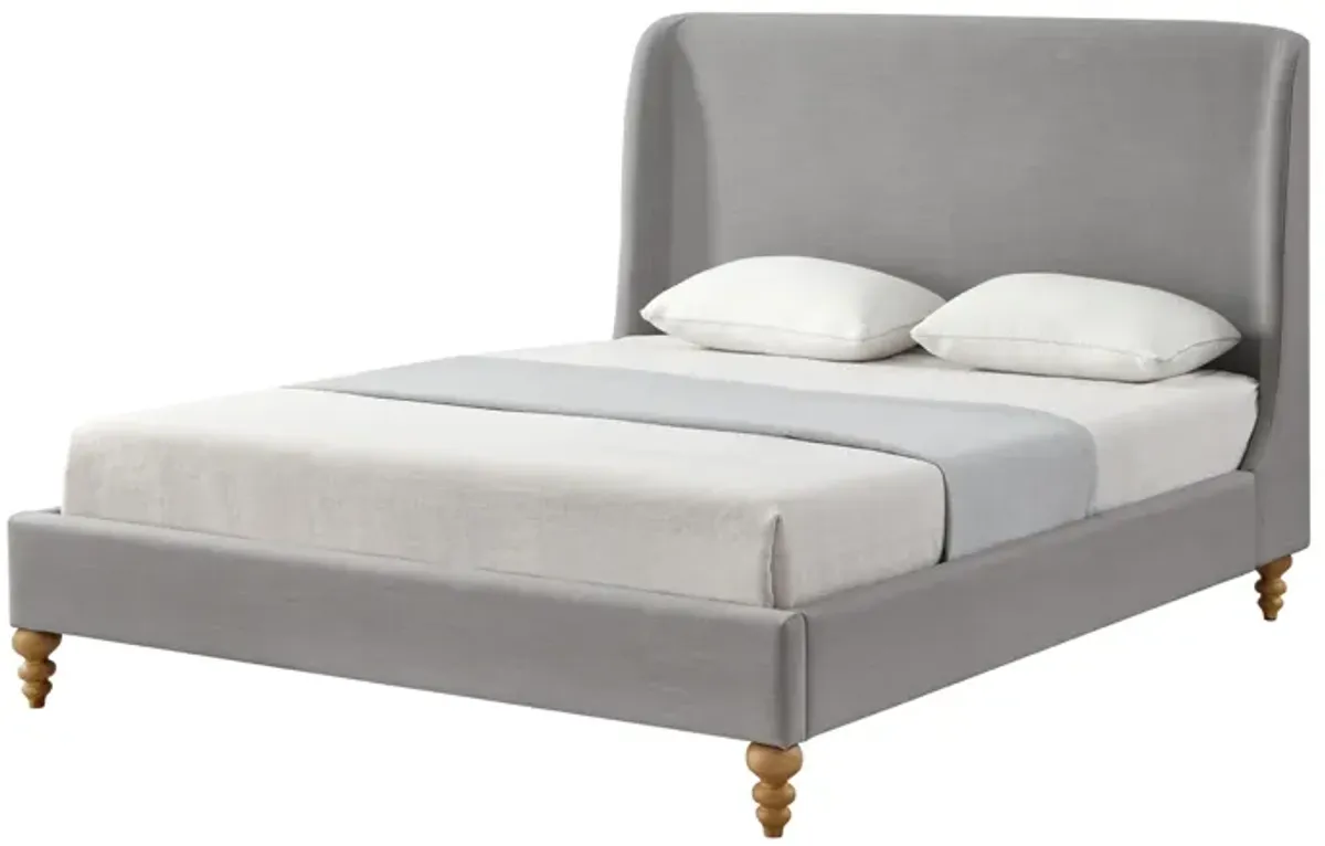 Rustic Manor Larissa Linen Platform Bed