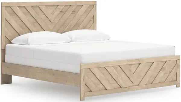 Sanginlane King Panel Bed