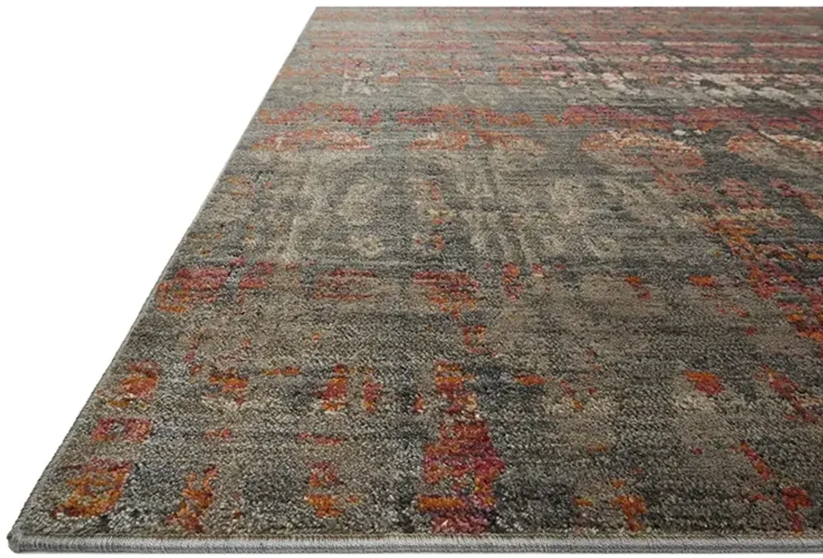 Javari JV07 Steel/Sunset 6'7" x 9'4" Rug