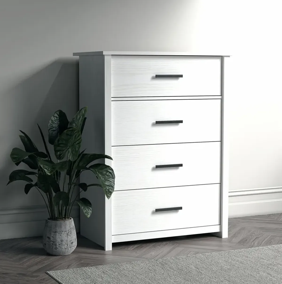 EZ Build Brookshore Tall 4-Drawer Dresser