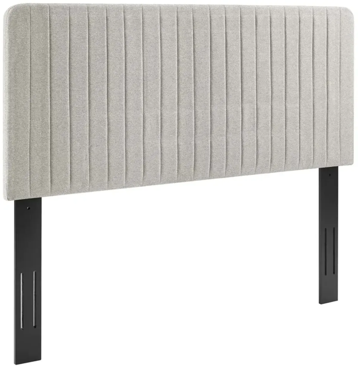 Modway - Milenna Channel Tufted Upholstered Fabric Full/Queen Headboard