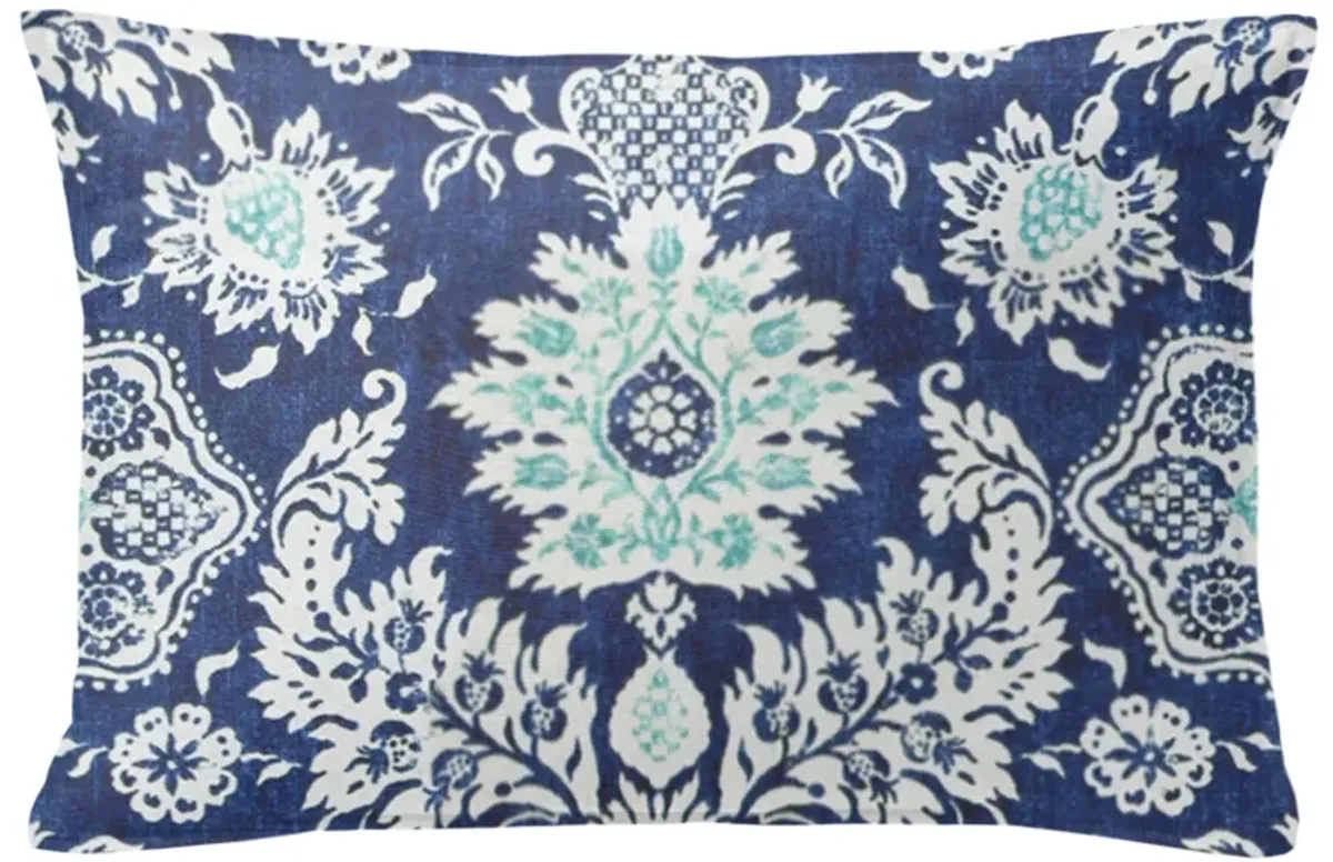 6ix Tailors Fine Linens Osha Blue/Aqua Decorative Throw Pillows