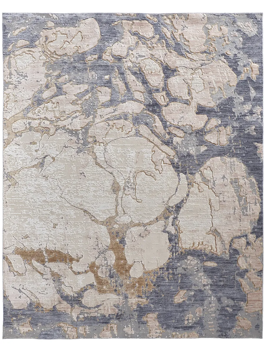 Laina 39G8F Tan/Blue 5' x 7'10" Rug