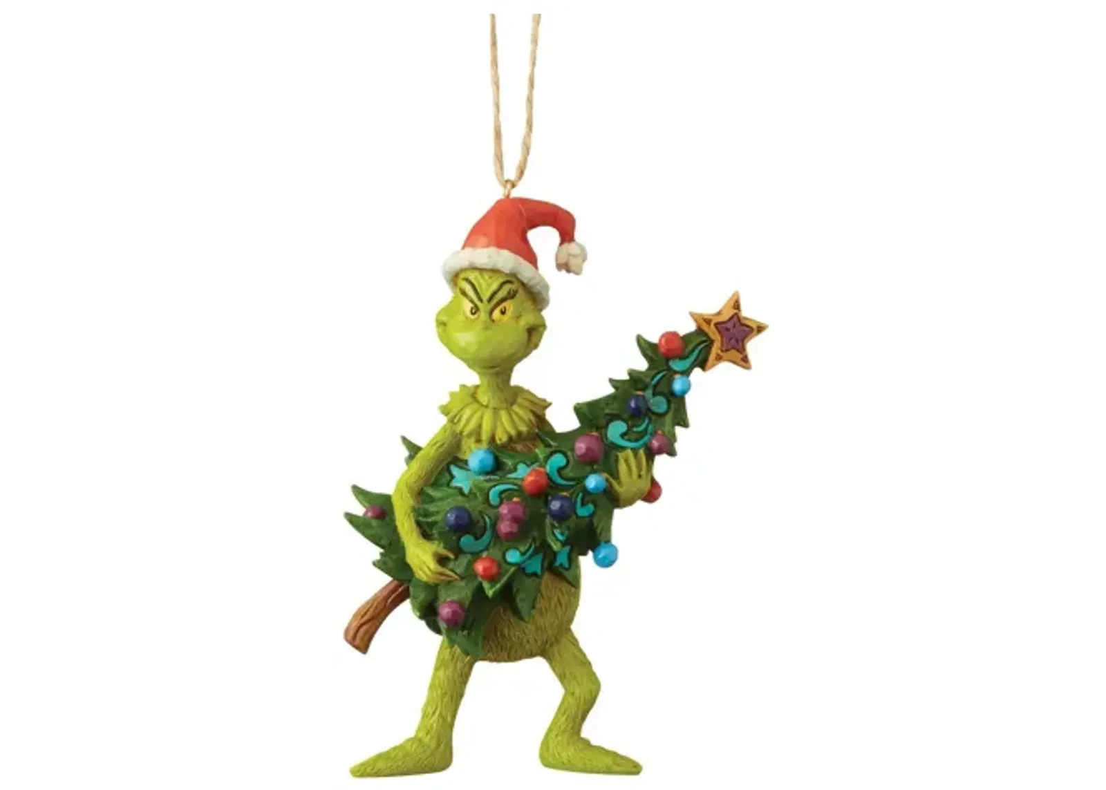 Dept 56 Jim Shore Grinch and Tree Christmas Ornament