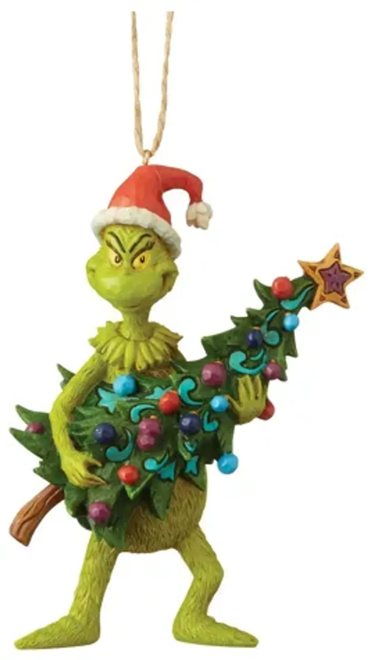 Dept 56 Jim Shore Grinch and Tree Christmas Ornament