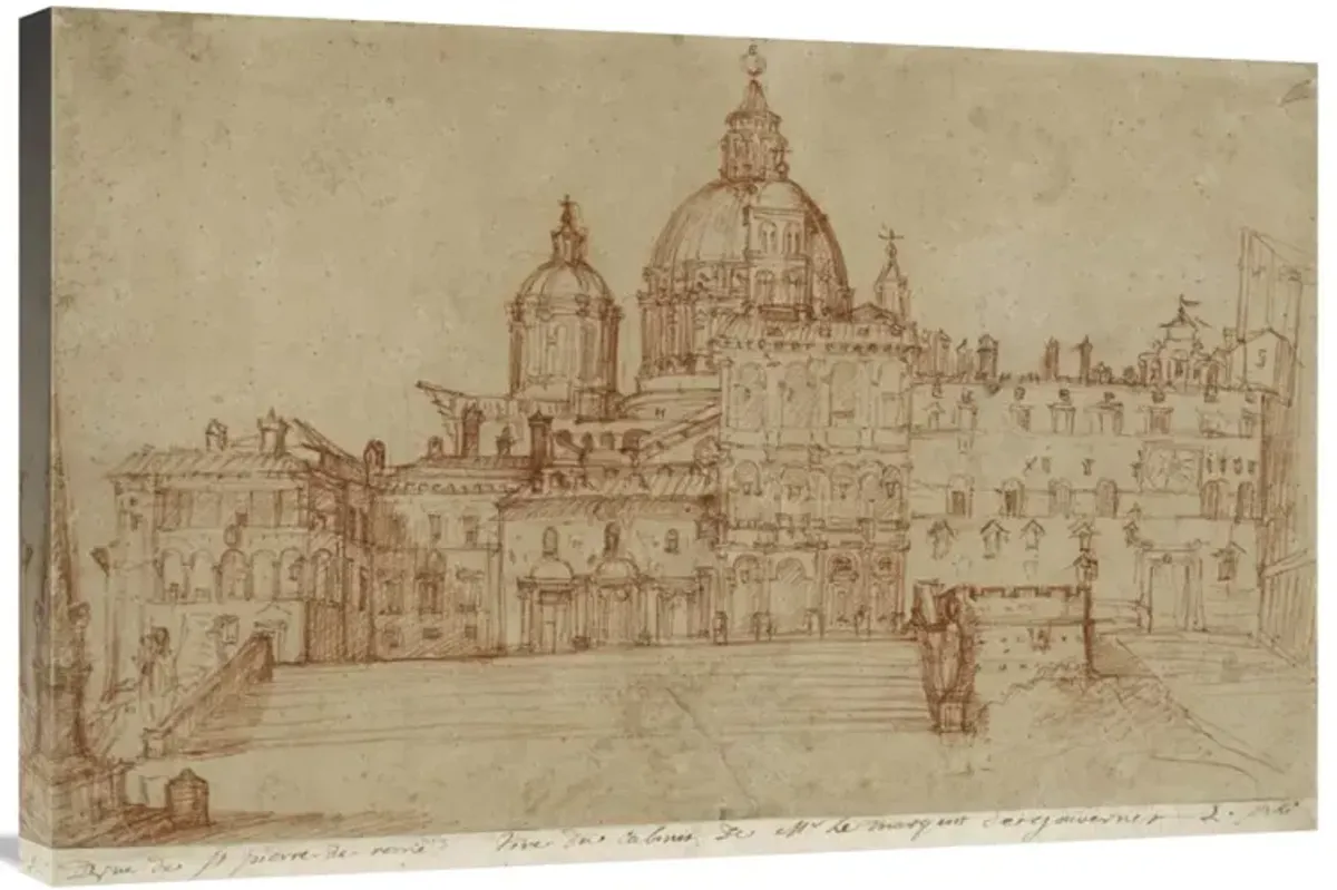 View of Saint Peters, 1603-Canvas Art-36x24