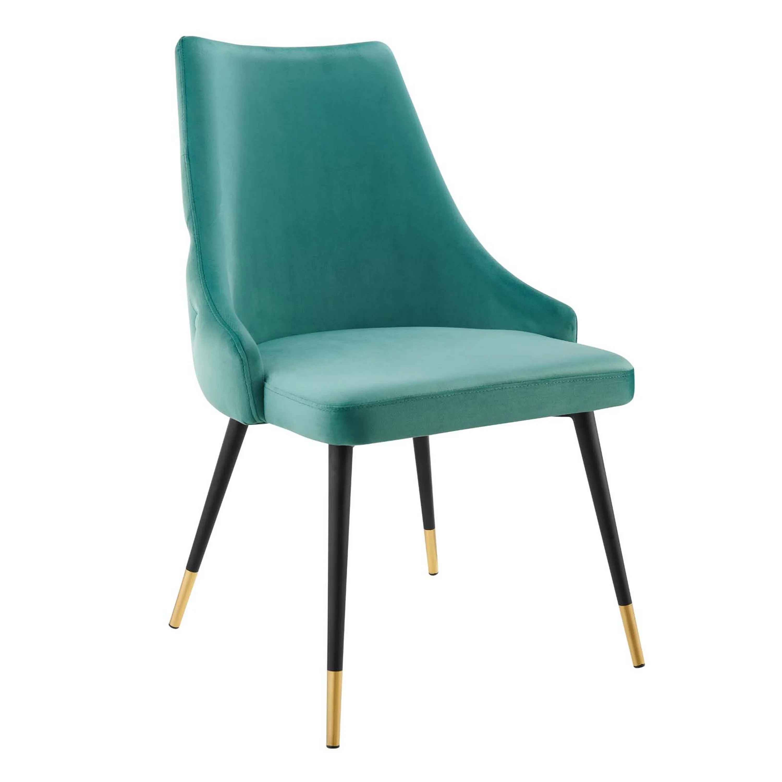 Adorn Tufted Performance Velvet Dining Side Chair-Benzara