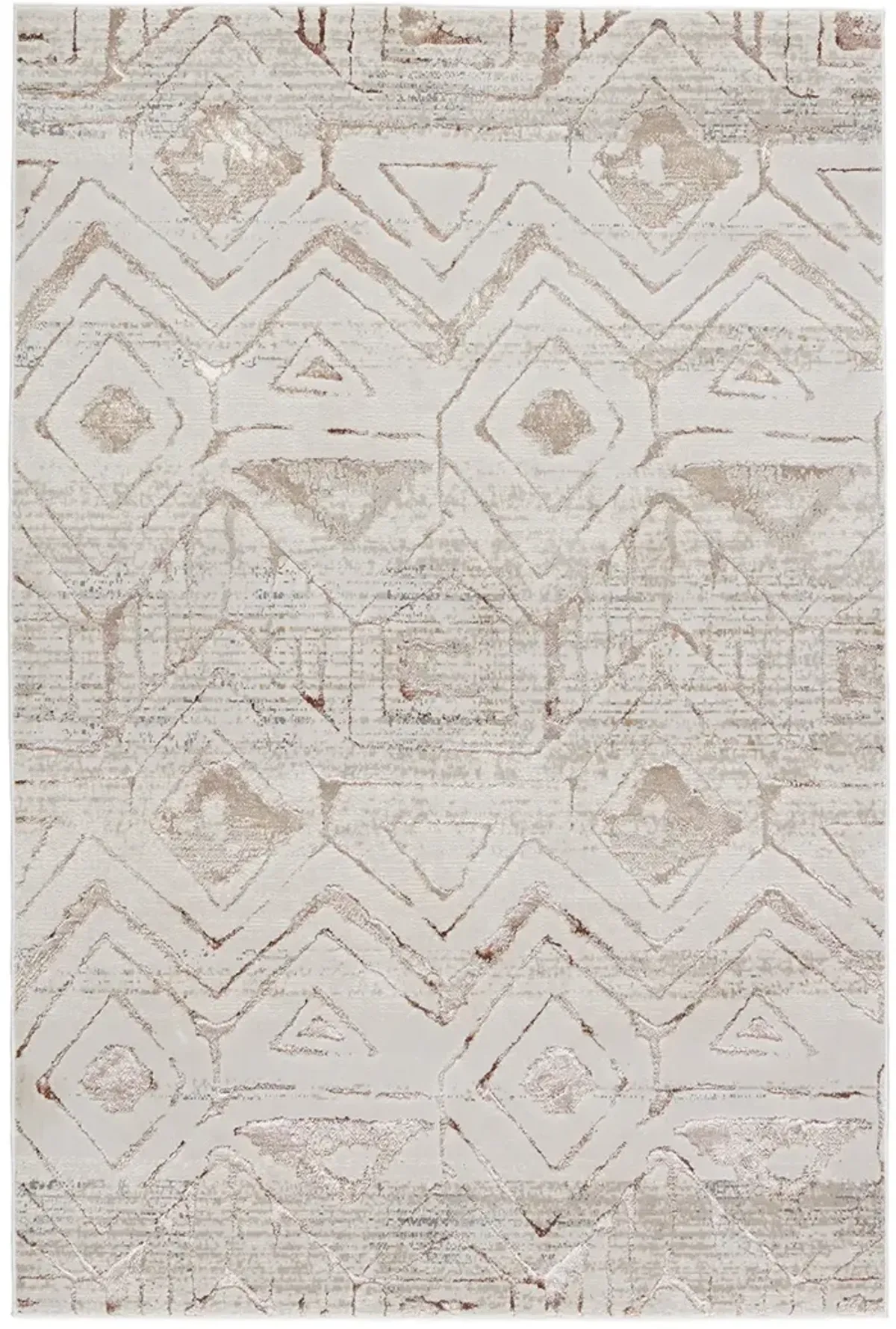 Malilla By Nikki Chu Kalindi White 6'7" x 9'6" Rug