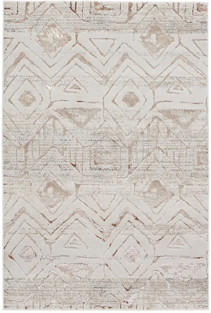 Malilla By Nikki Chu Kalindi White 6'7" x 9'6" Rug