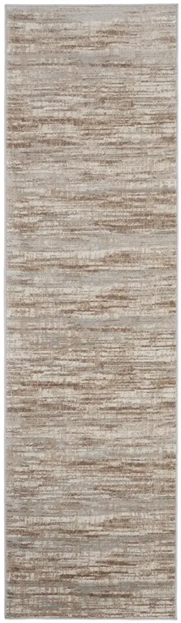 Elation ETN01 Ivory/Gray 2'2" x 14' Rug