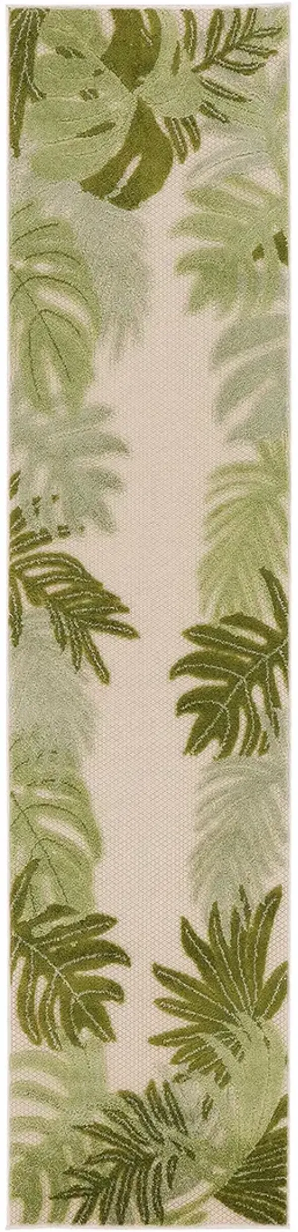 Aloha ALH40 Ivory/Green 2' x 6' Rug