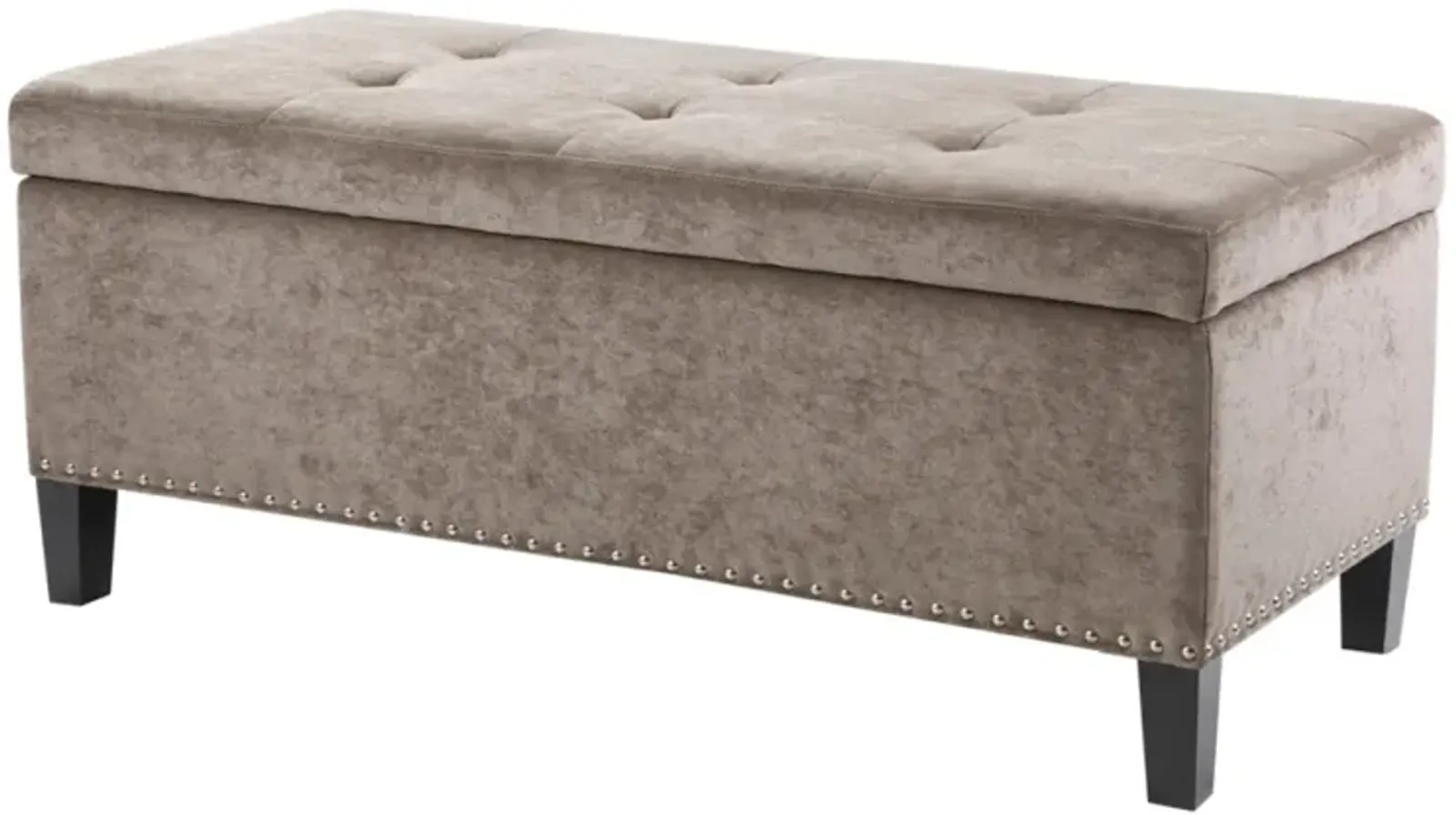 Shandra II Tufted Top Storage Bench