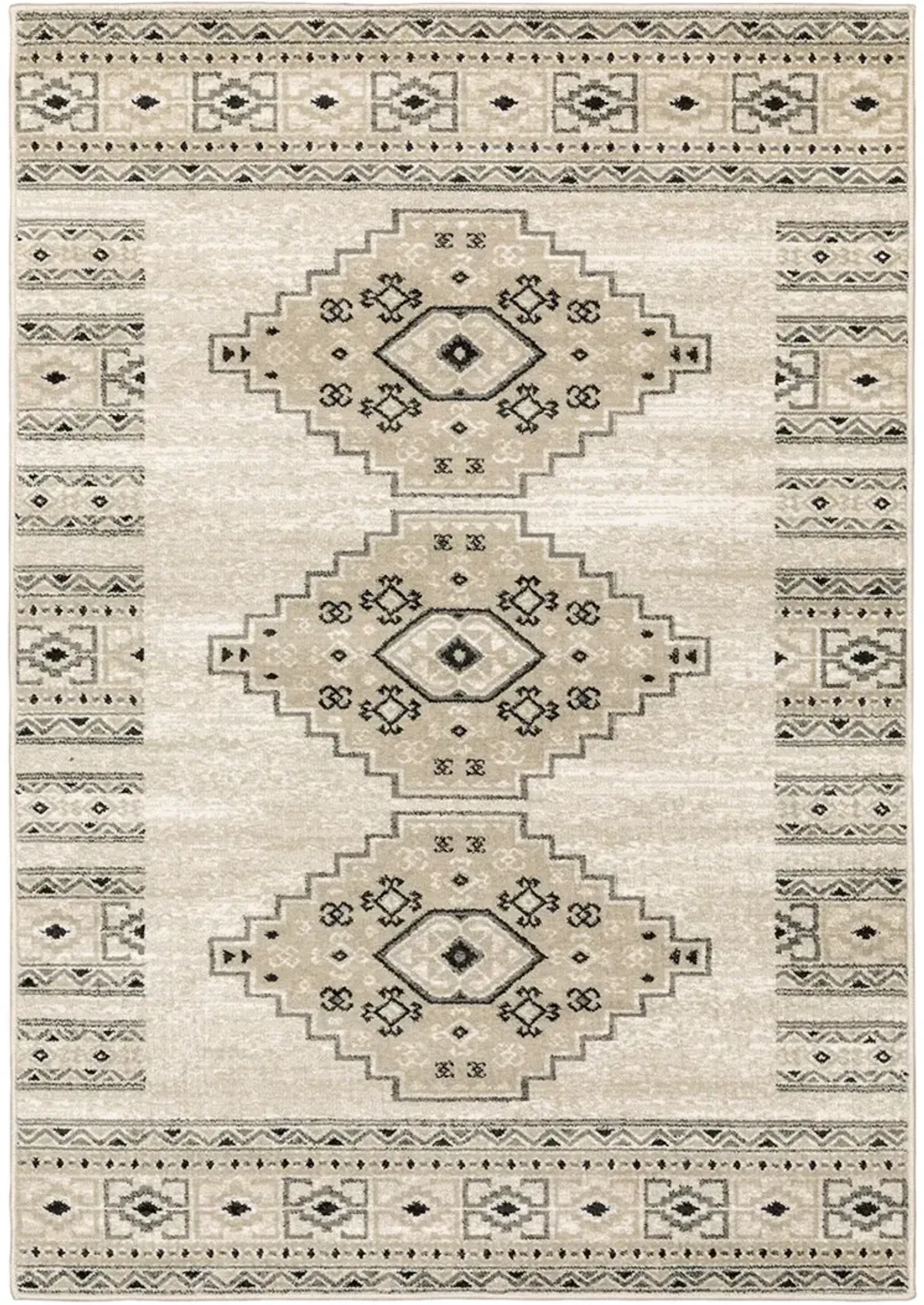 Georgia 9'10" x 12'10" Ivory Rug