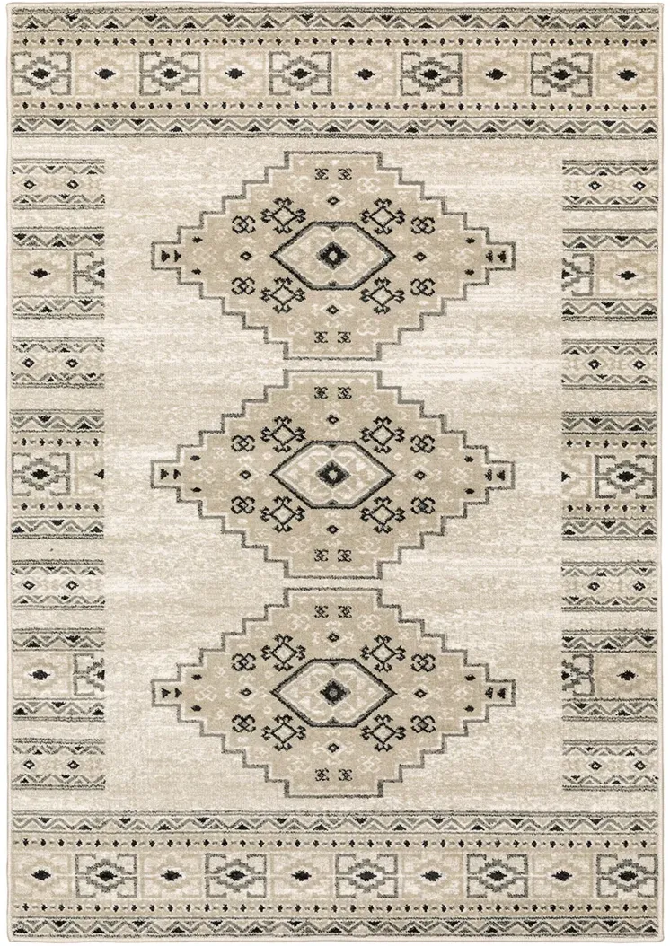 Georgia 9'10" x 12'10" Ivory Rug