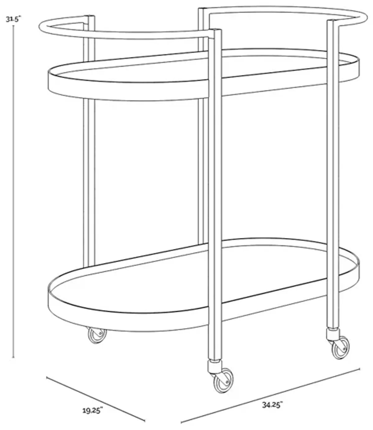 KOEN BAR CART